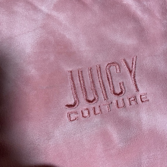 Juicy Couture Size Small Pink Velour set - Picture 3 of 9